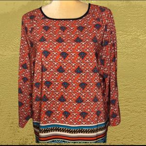 Ellen Tracy Printed Tunic